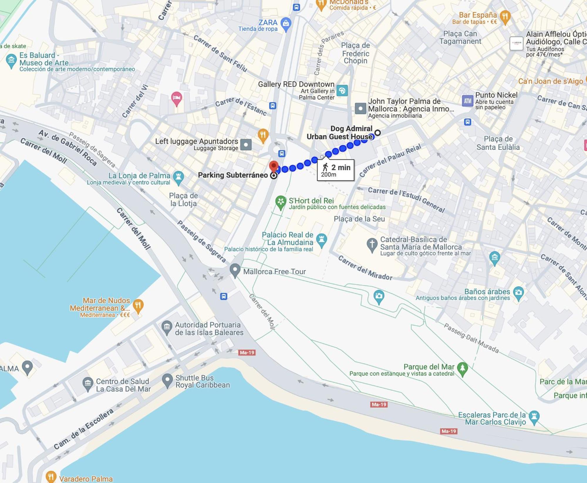 Dog Admiral - Urban Guest House ปัลมาเดมายอร์กา ภายนอก รูปภาพ
